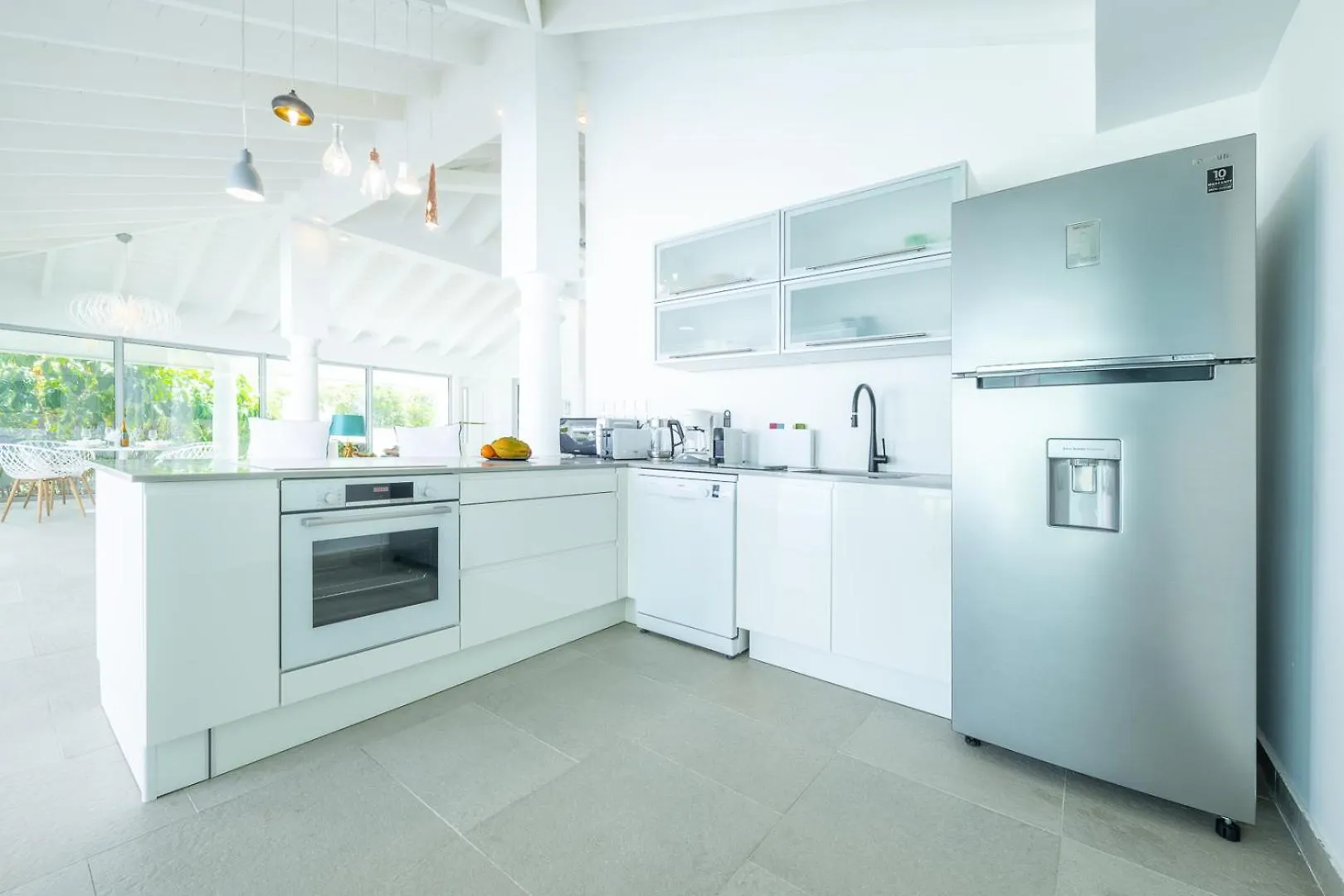 La Perla Bianca - 1 Bedroom Beachfront Luxury Villa Offering Utmost Privacy Les Terres Basses 0*,  Svatý Martin